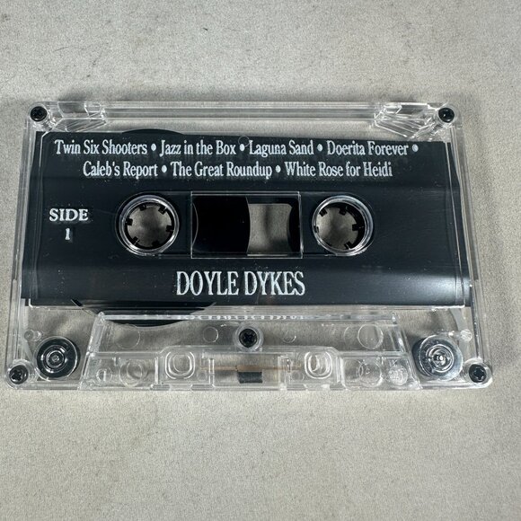 Doyle Dykes Fingerstyle Guitar Audio Cassette Tape 1980s Instrumental Acoustic - Picture 3 of 4